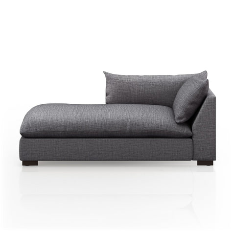Westwood Sectional Chaise 43.5" - Bennett Charcoal