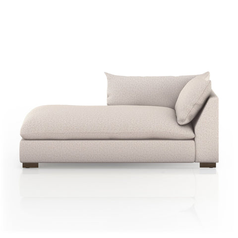 Westwood Sectional Chaise 43.5" - Bayside Pebble