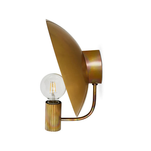 Lund Sconce - Burnt Brass