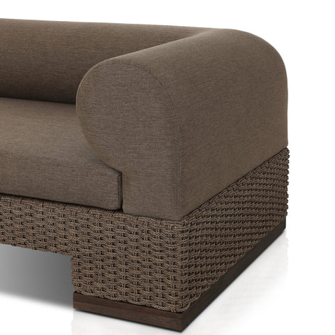 Joss Outdoor Sofa - Ellor Brown