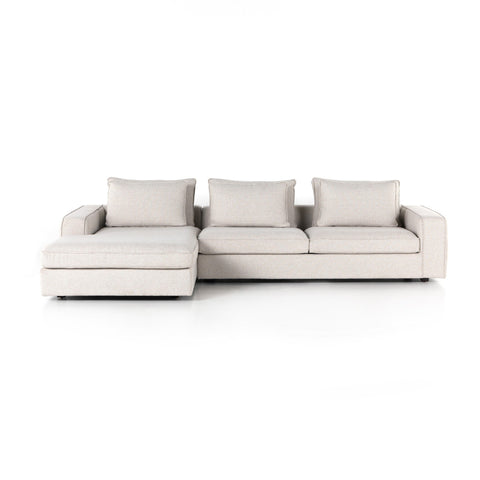 Pierce 2 Piece Sectional LHF Chaise - Pompee Pearl