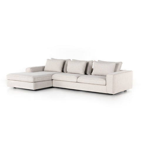 Pierce 2 Piece Sectional LHF Chaise - Pompee Pearl