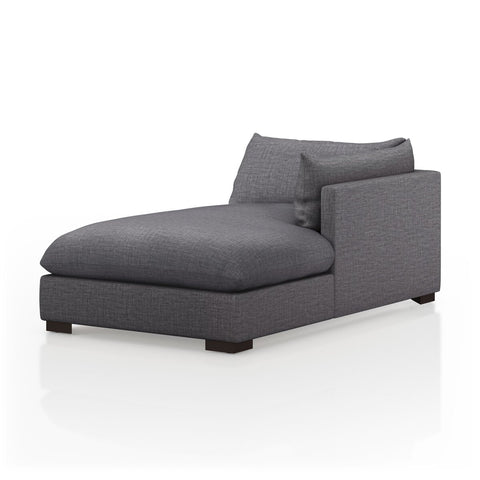 Westwood Sectional Chaise 43.5" - Bennett Charcoal