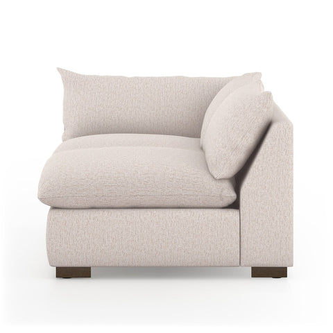 Westwood Sectional Chaise 43.5" - Bayside Pebble