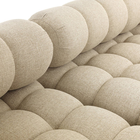 Roma Outdoor 3pc Sectional Sofa - Hayes Cream