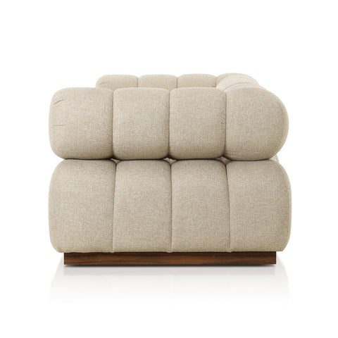 Roma Outdoor 3pc Sectional Sofa - Hayes Cream