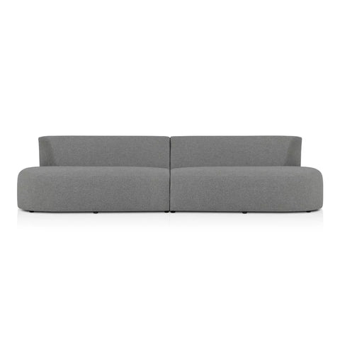 Opal 2Pc Outdoor Sectional - Hayes Smoke