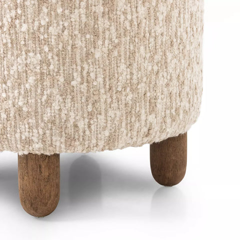 Aniston Ottoman-21" - Solema Cream