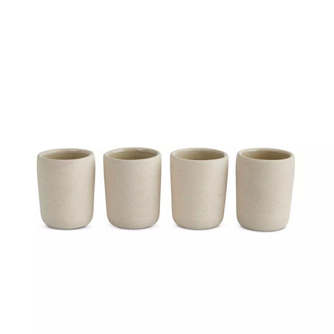Nelo Espresso Cup - Set of 4 - Cream Matte