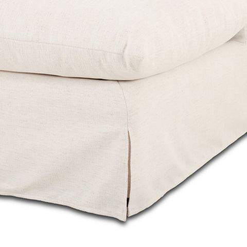 Habitat 2Pc RAF Slipcover Sectional-115''- Crypton Nomad Snow