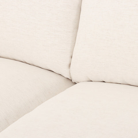 Habitat 2Pc RAF Slipcover Sectional-115''- Crypton Nomad Snow