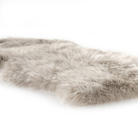 Lalo Ombre Throw - Light Grey Ombre