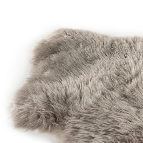Lalo Ombre Throw - Light Grey Ombre