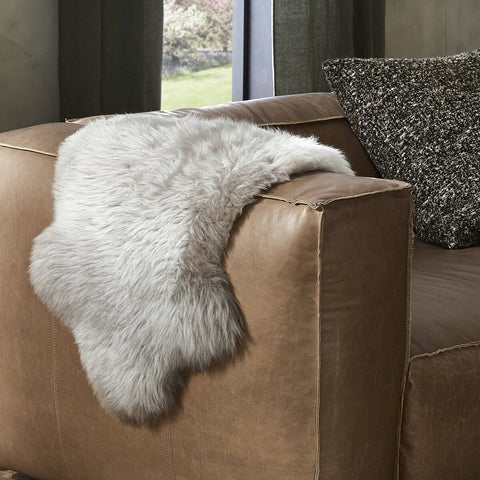 Lalo Ombre Throw - Light Grey Ombre