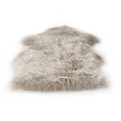 Lalo Ombre Throw - Light Grey Ombre