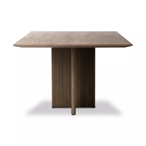 Leo Dining Table - Rustic Grey Veneer