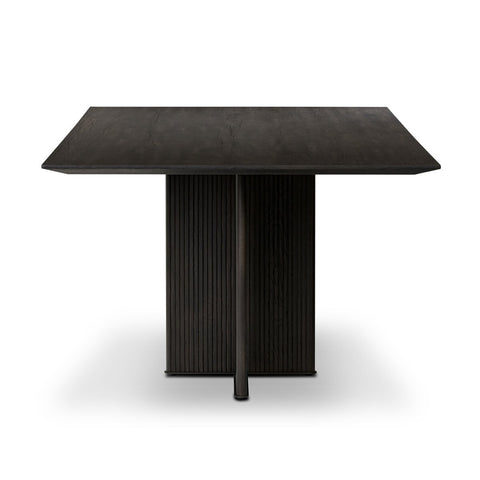 Leo Dining Table - Smoked Black