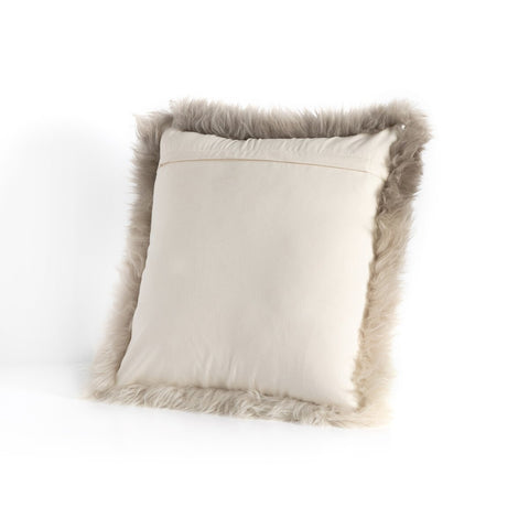 Lalo Ombre Pillow - Light Grey Ombre