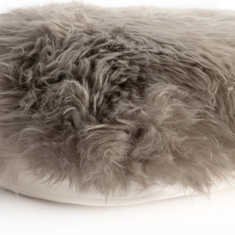 Lalo Ombre Pillow - Light Grey Ombre