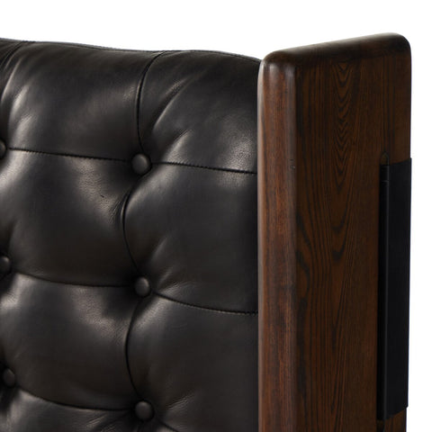 Halston King Bed - Heirloom Black