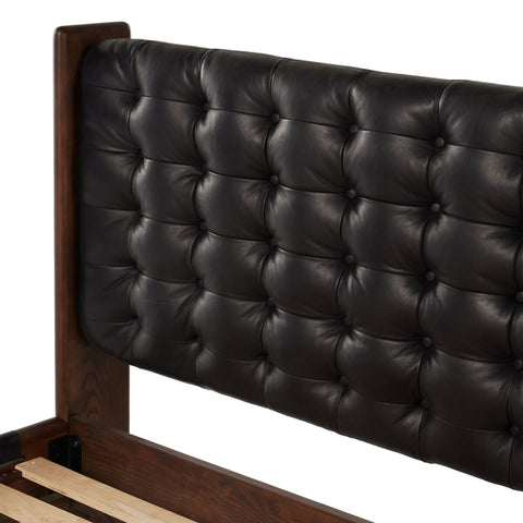 Halston King Bed - Heirloom Black