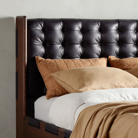 Halston King Bed - Heirloom Black