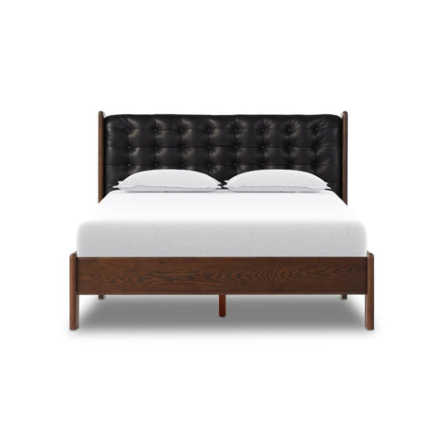 Halston King Bed - Heirloom Black