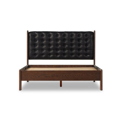 Halston King Bed - Heirloom Black