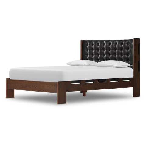Halston King Bed - Heirloom Black