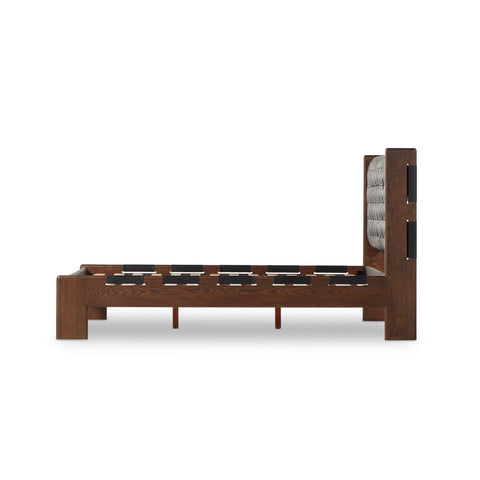 Halston King Bed - Heirloom Black