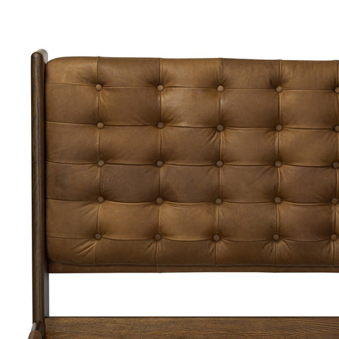 Halston Queen Bed - Heirloom Sienna
