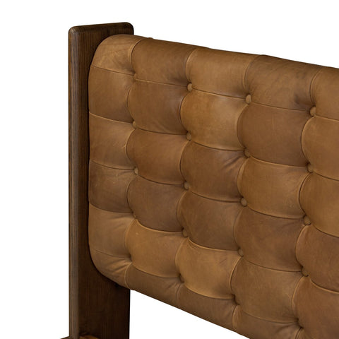 Halston Queen Bed - Heirloom Sienna