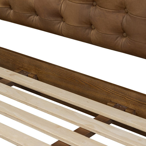 Halston Queen Bed - Heirloom Sienna