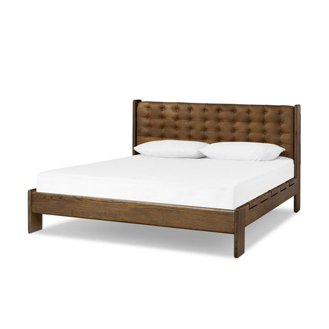 Halston King Bed - Heirloom Sienna
