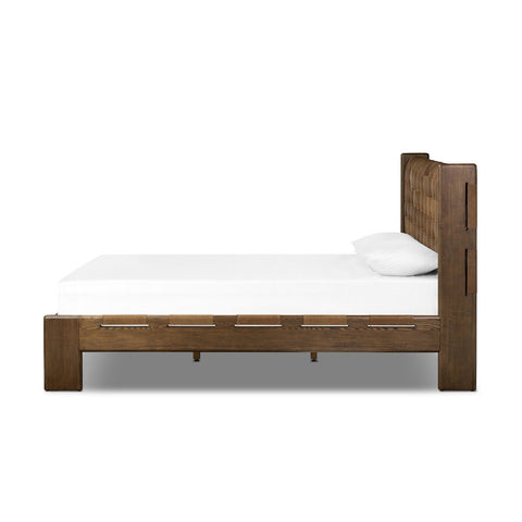 Halston Queen Bed - Heirloom Sienna