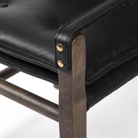 Lenz Dining Arm Chair - Carson Black