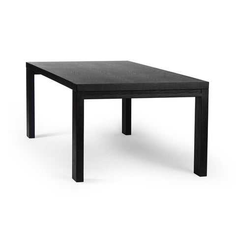 Millie Dining Table 96' - Drifted Matte Black Veneer