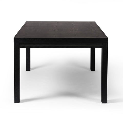 Millie Dining Table 96' - Drifted Matte Black Veneer