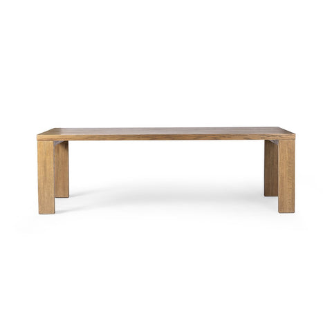 Millie Dining Table 96' - Drifted Oak Solid