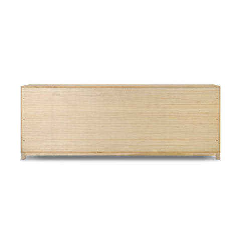 Millie 9 Drawer Dresser - Bleached Oak Veneer