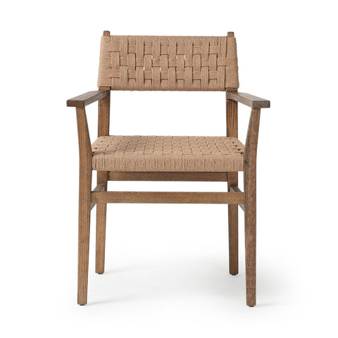 Hamlin Dining Armchair - Double Twisted Paper Cord