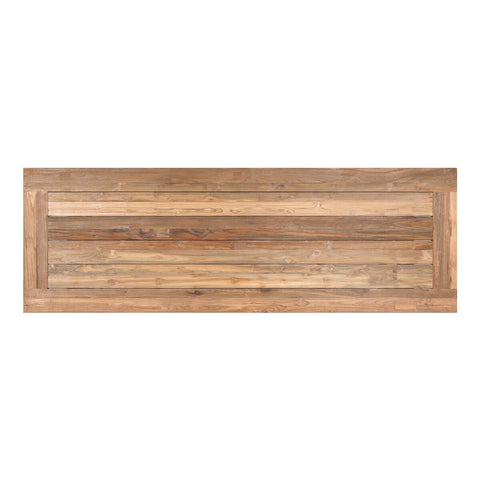 Stewart Outdoor Dining Table 118"- Reclaimed Natural FSC