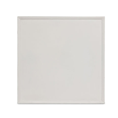Drake Outdoor Coffee Table - Matte White Cast Aluminum