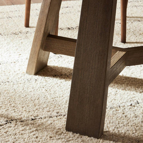 Munich Dining Table - Warn Natural Oak Veneer