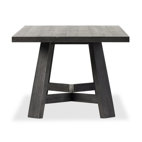 Munich Dining Table - Ebony Oak Veneer