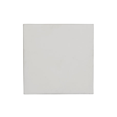 Terrell Outdoor End Table - Matte White Cast Aluminum