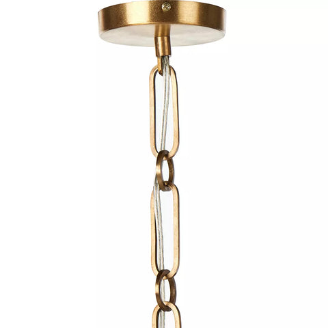 Gatsby Dome Pendant - Cast Brushed Brass
