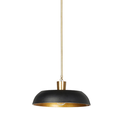 Walton Pendant - Black Aluminum Enamel