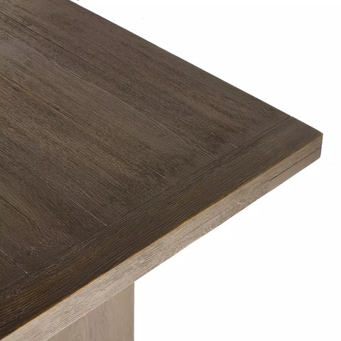 Warby Dining Table - Worn Oak