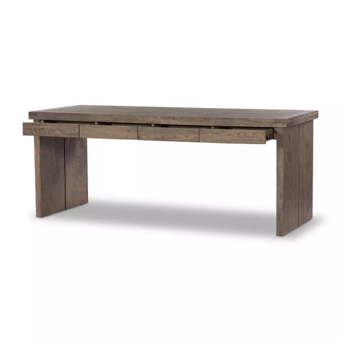 Warby Desk - Worn Oak Veneer